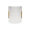 Imagine Poetry Crest Logo Metallic Mug (Silver\Gold)