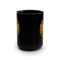 Imagine Poetry Signature Crest Black Mug