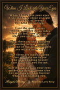 When I Look Into Your Eyes Poster
