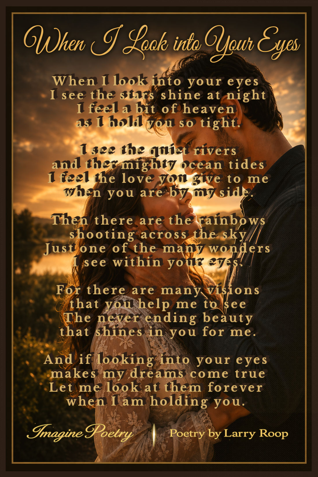 When I Look Into Your Eyes Poster
