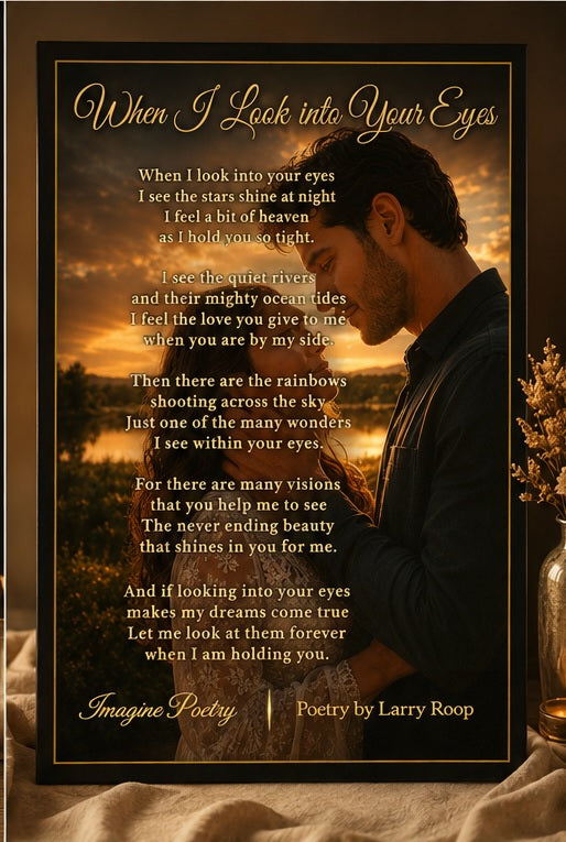 When I Look Into Your Eyes Poster
